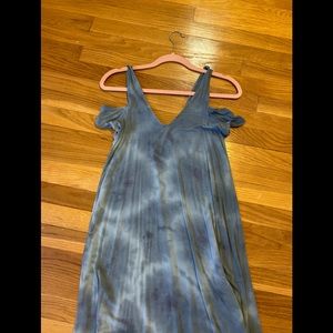 American Eagle Tie Die Flow Dress